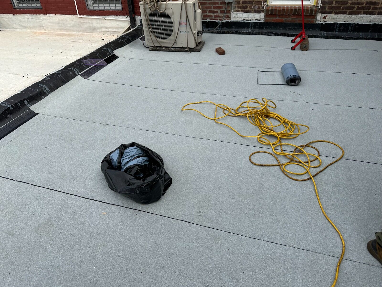 Flat roof waterproofing Queens NY